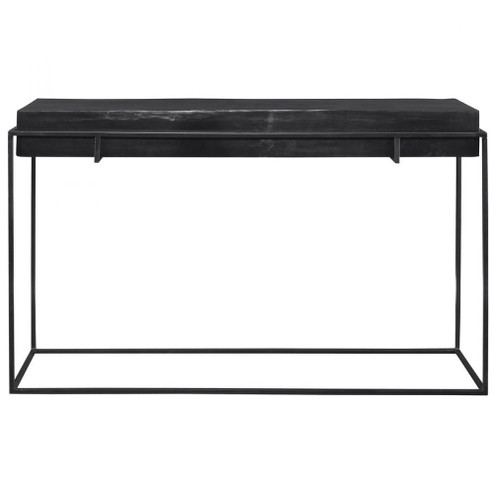 Uttermost Telone Modern Black Console Table (85|25110)