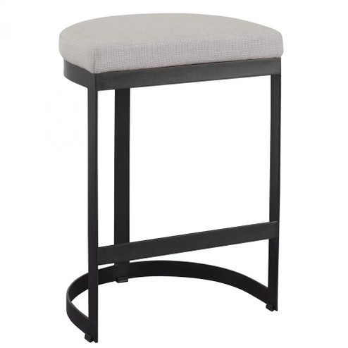 Uttermost Ivanna Black Iron Counter Stool (85|23591)