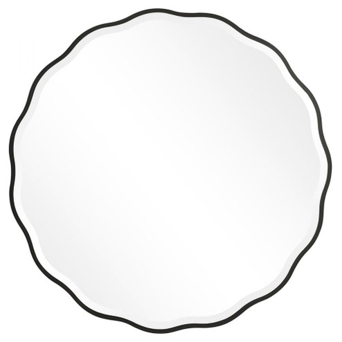 Uttermost Aneta Black Round Mirror (85|09693)
