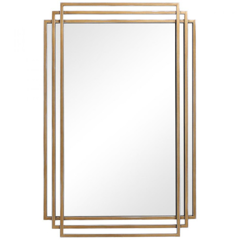 Uttermost Amherst Brushed Gold Mirror (85|09688)