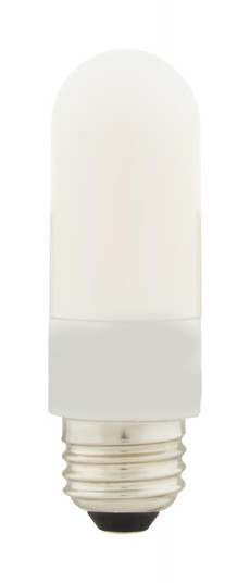 8 Watt T10 LED; Frosted; Medium base; 3000K; High Lumen; 120 Volt; Non-Dimmable; Carded (27|S11218)