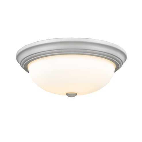 3-Light Flushmount Ceiling Light Satin Nickel (670|4905-SN)