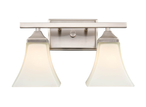 2-Light Vanity Brushed Nickel (670|4502-BN)