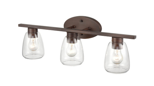 3-Light Vanity Rubbed Bronze (670|9363-RBZ)