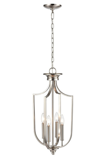 4-Light Pendant light Brushed Nickel (670|9835-BN)