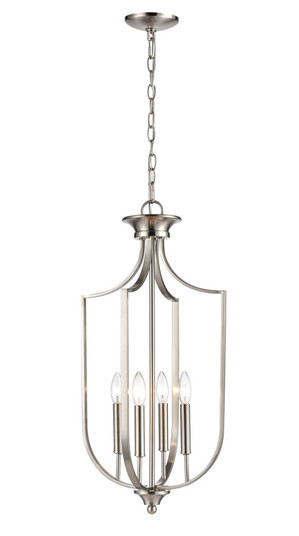 4-Light Pendant light Brushed Nickel (670|9836-BN)