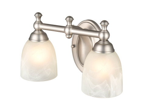 2-Light Vanity Satin Nickel (670|4302-SN)