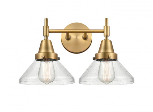 Caden - 2 Light - 17 inch - Brushed Brass - Bath Vanity Light (3442|447-2W-BB-G4474)