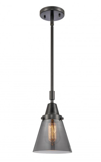 Cone - 1 Light - 6 inch - Matte Black - Mini Pendant (3442|447-1S-BK-G63)