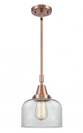 Bell - 1 Light - 8 inch - Antique Copper - Mini Pendant (3442|447-1S-AC-G72)