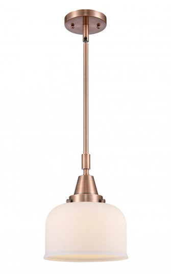 Bell - 1 Light - 8 inch - Antique Copper - Mini Pendant (3442|447-1S-AC-G71)