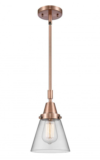 Cone - 1 Light - 6 inch - Antique Copper - Mini Pendant (3442|447-1S-AC-G62)