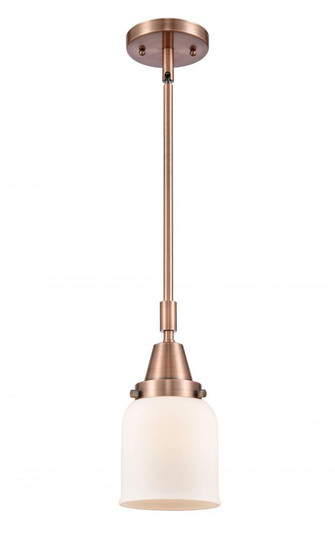 Bell - 1 Light - 5 inch - Antique Copper - Mini Pendant (3442|447-1S-AC-G51)
