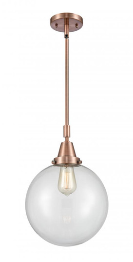 Beacon - 1 Light - 10 inch - Antique Copper - Mini Pendant (3442|447-1S-AC-G202-10)