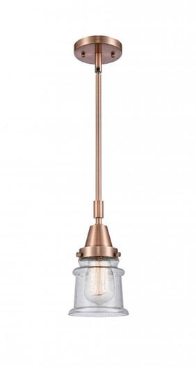 Canton - 1 Light - 7 inch - Antique Copper - Mini Pendant (3442|447-1S-AC-G184S-LED)