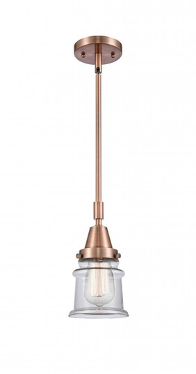 Canton - 1 Light - 7 inch - Antique Copper - Mini Pendant (3442|447-1S-AC-G182S)