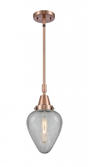 Geneseo - 1 Light - 7 inch - Antique Copper - Mini Pendant (3442|447-1S-AC-G165)