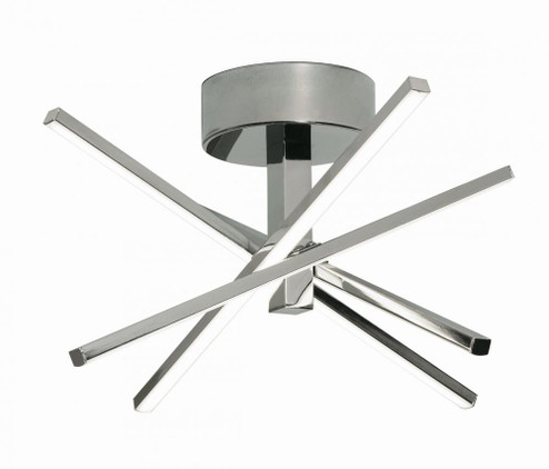 Jaxx Flushmount LED 26W - Polished Chrome - White (1|JAXF1515L30D1PC)