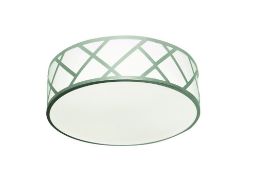 Haven 17'' LED Flushmount - 30W 120-277V - Satin Nickel (1|HVNF17LAJUDSN)