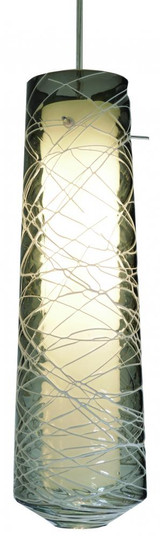 Spun LED Pendant - 4000K - 120V - Satin Nickel - Smoke (1|SPP1000L40D1SNSM)