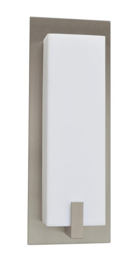 Sinclair 10'' LED Sconce-Satin Nickel-White Acrylic Shade (1|SNS041007LAJUDSN)