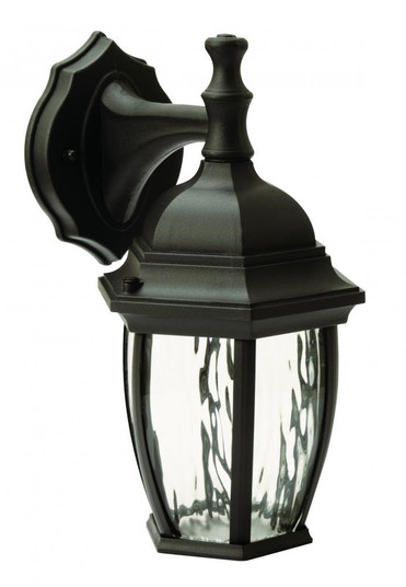 Clark - Outdoor Light Fixture - Black Finish - Clear Glass Shade (1|CLKW450L30BK)
