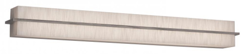 Apex - Vanity Light Fixture - 4 Ft. - Weather Grey Finish - Jute Wood/Acrylic Shade (1|APV510540LAJD2WG-JT)