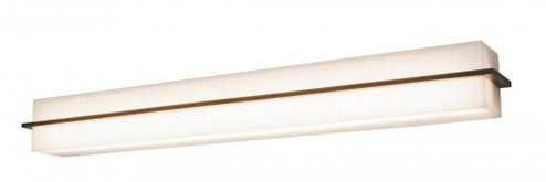 Apex - Vanity Light Fixture - 4 Ft. - Espresso Finish - Jute Wood/Acrylic Shade (1|APV510540LAJD2ES-JT)