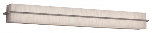 Apex - Vanity Light Fixture - 3 Ft. - Weather Grey Finish - Jute Wood/Acrylic Shade (1|APV390530LAJD2WG-JT)
