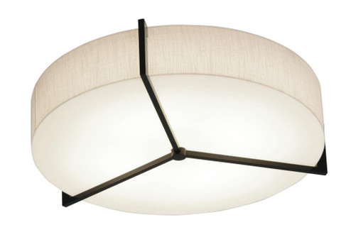 Apex 14'' LED Ceiling - Espresso Finish with Jute Shade (1|APF1214LAJUDES-JT)