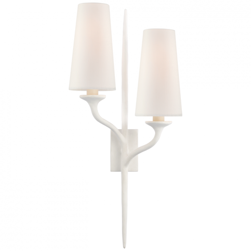 Iberia Double Left Sconce (279|JN 2076PW-L)