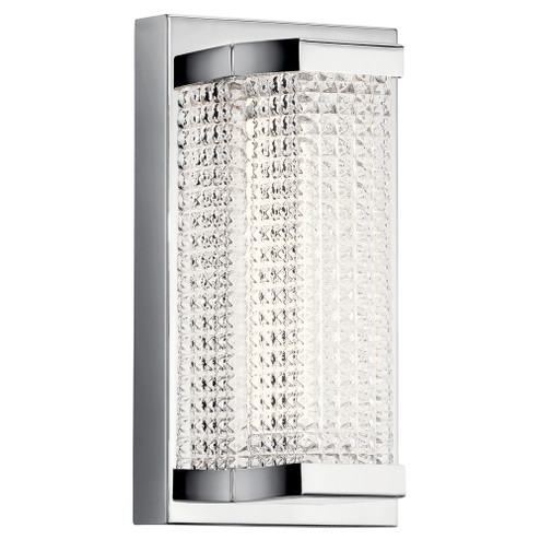 Ammiras 3000K LED 1 Light Wall Sconce Chrome (10687|85081CH)