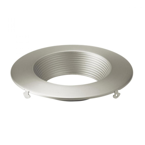 Direct-to-Ceiling Recessed Decorative Trim 4 inch Round Brushed Nickel (10687|DLTRC04RNI)