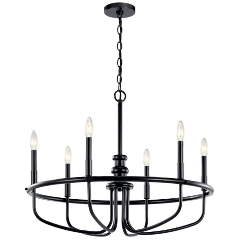 Chandelier 6Lt (10687|52304BK)