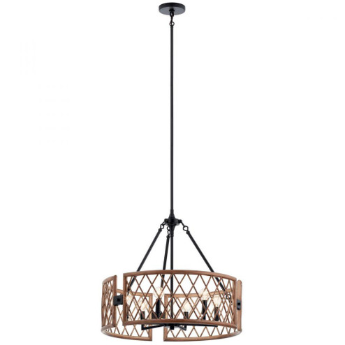 Oana™ 6 Light Chandelier Palm (10687|52077PAL)