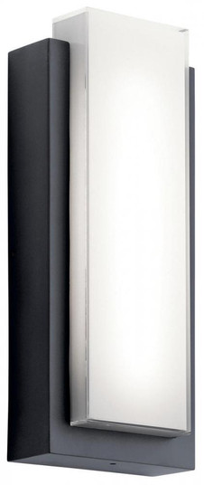 Outdoor Wall 2Lt LED (10687|49557BKLED)