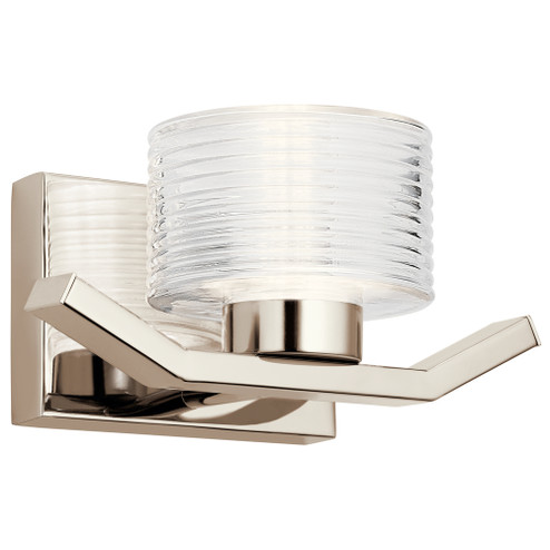 Lasus™ 1 Light LED Wall Sconce Polished Nickel (10687|44349PNLED)