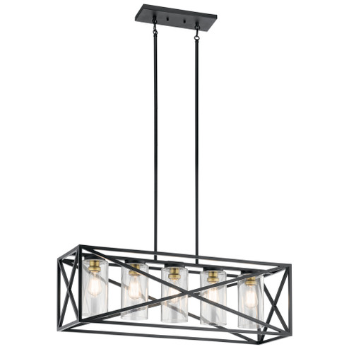 Linear Chandelier 5Lt (10687|44081BK)