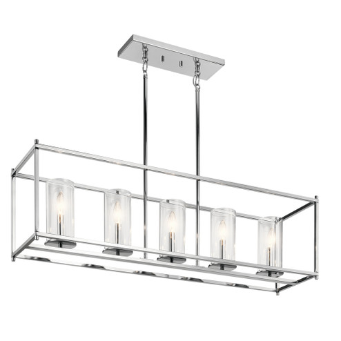 Linear Chandelier 5Lt (10687|43995CH)