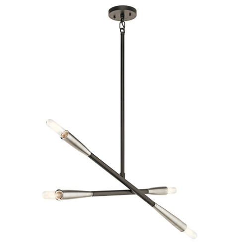 Chandelier 4Lt (10687|43794BK)