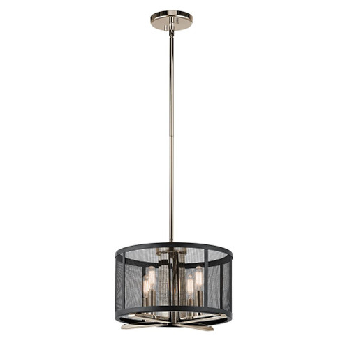 Titus 4 Light Convertible Pendant Polished Nickel (10687|43713PN)