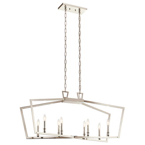 Linear Chandelier 8Lt (10687|43494PN)