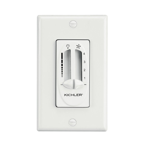 Fan 4 Speed-Light Dimmer (10687|337010WH)