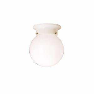 Ceiling Space 5.75'' 1 Light Flush Mount White (12 pack) (10687|216WH)