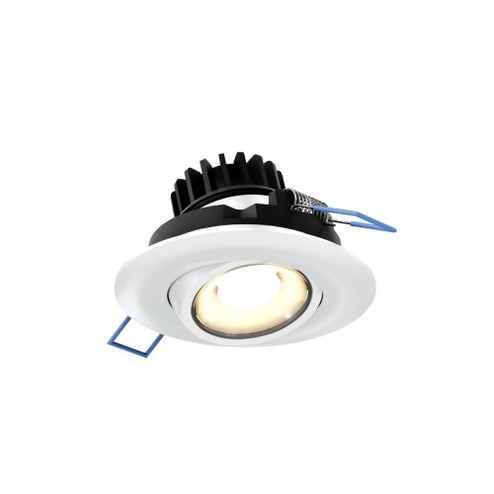 3 Inch Round Recessed LED Gimbal Light In 5CCT (776|LEDDOWNG3-CC-WH)