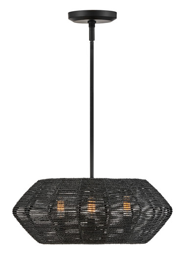 Small Convertible Drum Chandelier (87|40383BLK)