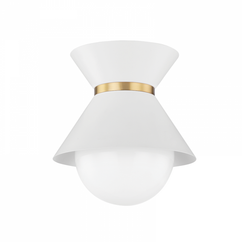 1 LIGHT FLUSH MOUNT (52|C8610-SWH/PBR)