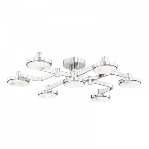 Meander Semi Flush (57|6332-PN)
