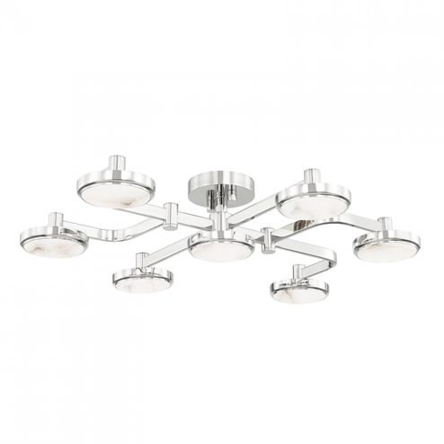 Meander Semi Flush (57|6332-PN)