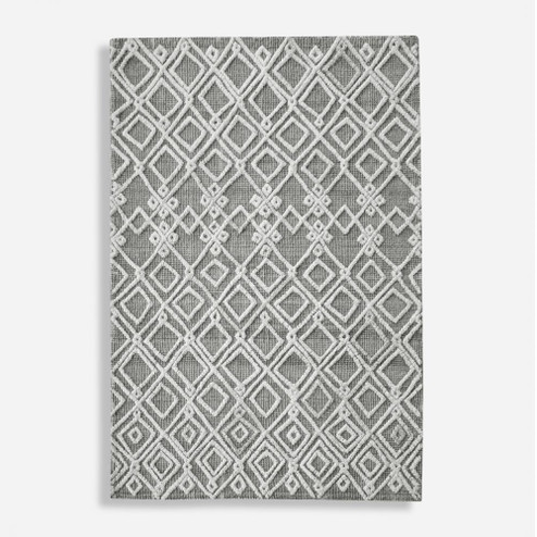 Uttermost Sieano Gray-Ivory 9 X 12 Rug (85|73070-9)